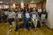 Presentació ahir del projecte a la seu del Col·legi de Farmacèutics de Lleida.