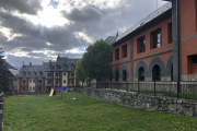 L’escola de Salardú, un dels edificis que s’escalfaran amb la xarxa de calor amb biomassa.