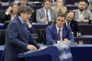 Puigdemont i Sánchez van estar a escassos metres, però no van intercanviar cap salutació.