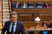 Sánchez i Feijóo van protagonitzar ahir el seu primer cara a cara de la legislatura al Congrés.