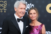 Harrison Ford (premi honorífic) i la seua esposa, Calista Flockhart.