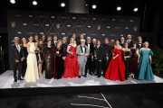 Elenc i responsables de la sèrie ‘Succession’, d’HBO Max, triomfadora a la gala dels Emmy.