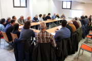 La sessió de la Taula del Conill celebrada ahir a Lleida.