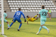 Imatge del gol de Chuli que va decidir l’últim Lleida-Andorra.