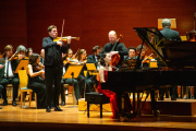 El Trio Ludwig i la Franz Schubert Filharmonia, dissabte passat.