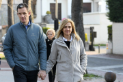 Imatge de la infanta Cristina i Iñaki Urdangarin el 2019.