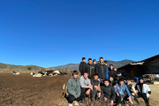 Alumnes del cicle superior de Paisatgisme i Medi Rural.