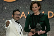 Sigourney Weaver amb J.A. Bayona.