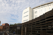 Vista de l’edifici judicial del Canyeret.