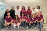 Equip del servei d’hospitalització a domicili de Lleida.