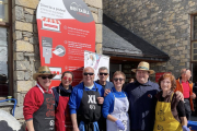 Participants ahir a la caragolada a l’estació de Boí Taüll.