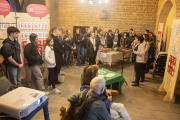 Inauguració de la mostra de la Fundació Vedruna al Palau dels Marquesos de la Floresta.