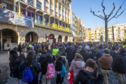 Concentració contra la violència masclista a Balaguer.