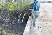 El robatori de les tanques va tenir lloc al pont del tren de Sant Guim i els seus voltants.