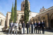 Els subdelegats del govern de Catalunya a Vallbona.