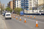 El tall d’un carril per sentit es mantindrà fins avui.