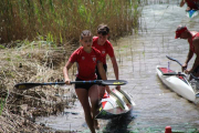 Júlia Padilla i Sergi Villas van aconseguir la medalla de plata en K2.