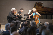 El trio Zukerman va clausurar el festival de música clàssica.