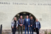 Joan Talarn va visitar ahir el consell de l’Alta Ribagorça.