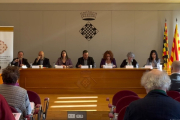 L’acte d’obertura de la 27 Càtedra d’Estudis Medievals Comtat d’Urgell, ahir a Balaguer.