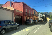 Imatge d’arxiu del carrer principal de Sant Llorenç de Montgai.