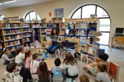 Taller de mediació amb escolars dilluns passat.