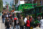 Imatge de maquinària agrícola en una de les edicions de la Fira de Sant Josep de Mollerussa.