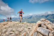 Una corredora durant la passada edició de la Garmin Epic Trail a la Vall de Boí.