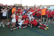 La plantilla del Balaguer va celebrar diumenge la tornada a Primera Catalana.