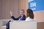 Pablo Hernández de Cos va acabar ahir el seu mandat de sis anys al capdavant del Banc d’Espanya.