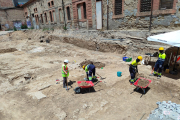 Excavació arqueològica al solar de la nova estació d'autobusos