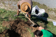 Una de les classes pràctiques sobre la jardineria sostenible.