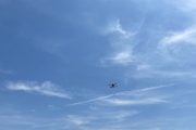 Proves amb drons al nou vertiport experimental d’Alguaire.