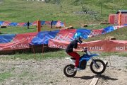 Circuit infantil de motos elèctriques a Boí Taüll.