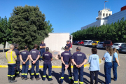 Acte en record als GRAF morts a Horta de Sant Joan, ahir al parc de Lleida.