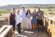 Presentació del nou projecte ahir a Sant Martí de Maldà.