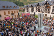 Les diferents columnes de la Corsa per sa Lengua van confluir a Vielha.