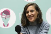 La guionista y directora Carla Simón, galardonada con el Premio Comadre de Cine en el Festival Internacional de Cine de Gijón.