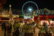 Mercadillo de Navidad en la ciudad de Poznan, en Polonia.