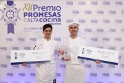 Primer y segundo clasificado del XII Premio Promesas de Le Cordon Bleu Madrid.