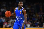 James Batemon, amb la samarreta dels Bullets de Brisbane.