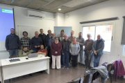 Els membres de la comunitat energètica reunits dissabte. - CEDIDA