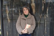 L’escriptora, historiadora i arxivera d’Aitona Teresa Ibars, autora de ‘La mort de l’altre’. - MARIA RIBES VILÀ