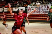 Imatge de l’eliminatòria anterior davant del Meaño. - INGRID SEGURA