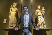 L’historiador de l’art Alberto Velasco, al Museu de Lleida.