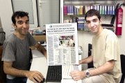 El Miguel del 2025 davant del Miguel del 2005. Al mig, la notícia de fa vint anys. No es veuen, però es miren de reüll, segur.