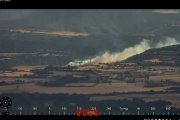 Imatge de l'incendi.