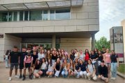 Grup d’alumnes de Segon de Batxillerat de l’IES Josep Vallverdú que aquest any va anar a la selectivitat. - IES JOSEP VALLVERDÚ