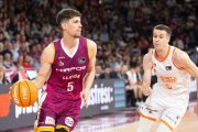 Oriol Paulí durant un partit de la passada temporada. - JAVI ENJUANES