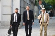 L’empresari José Ruz arriba al Suprem amb els seus advocats. - GUSTAVO VALIENTE/EUROPA PRESS